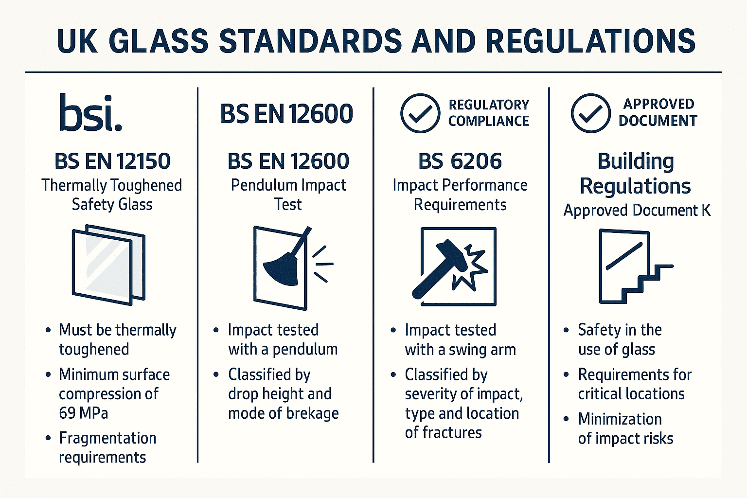 UK glass standards and regulations overview
