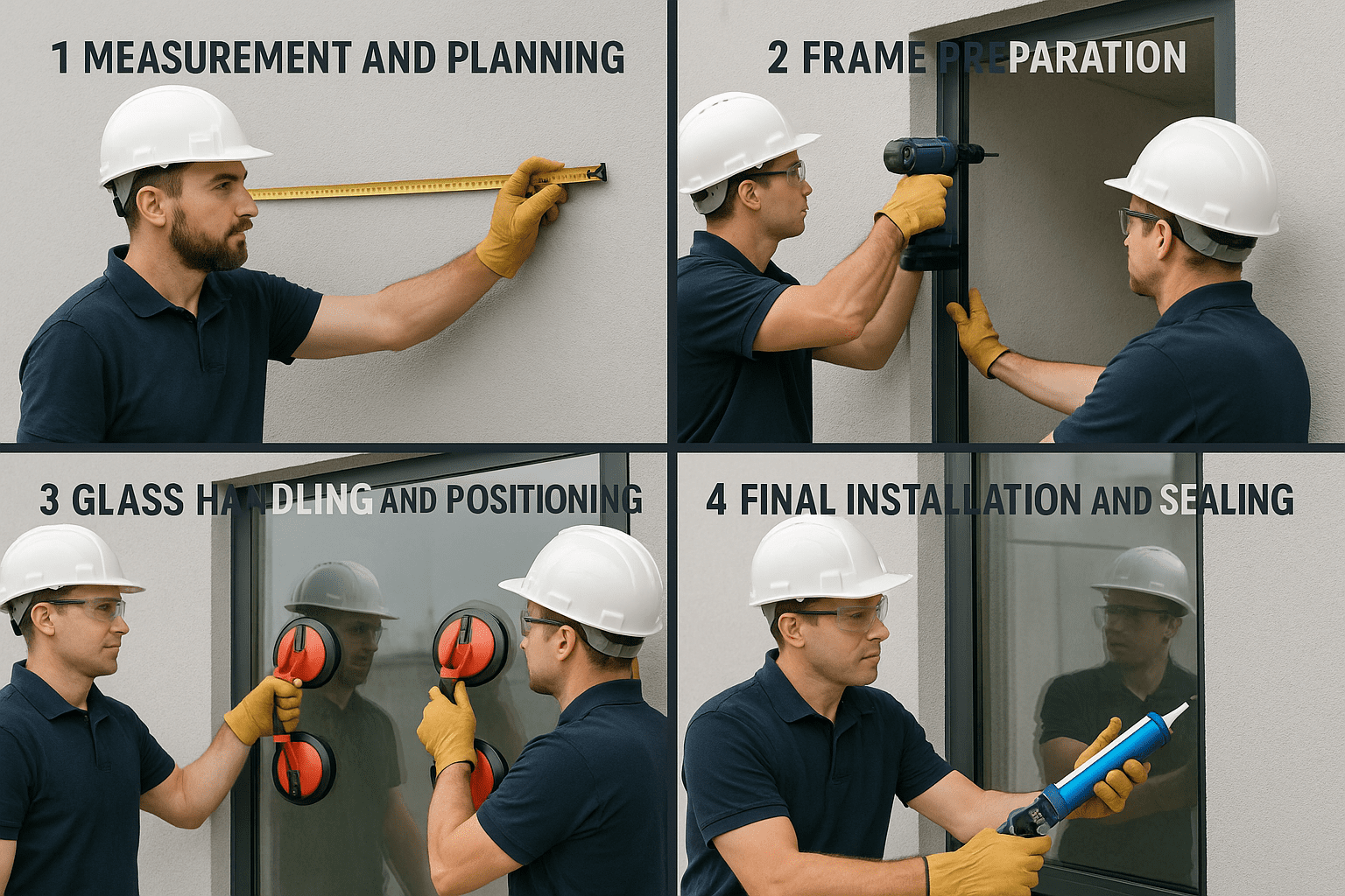 Professional installation process