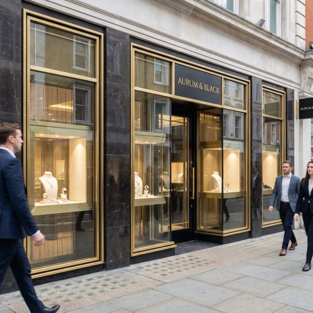 Jeweller storefront