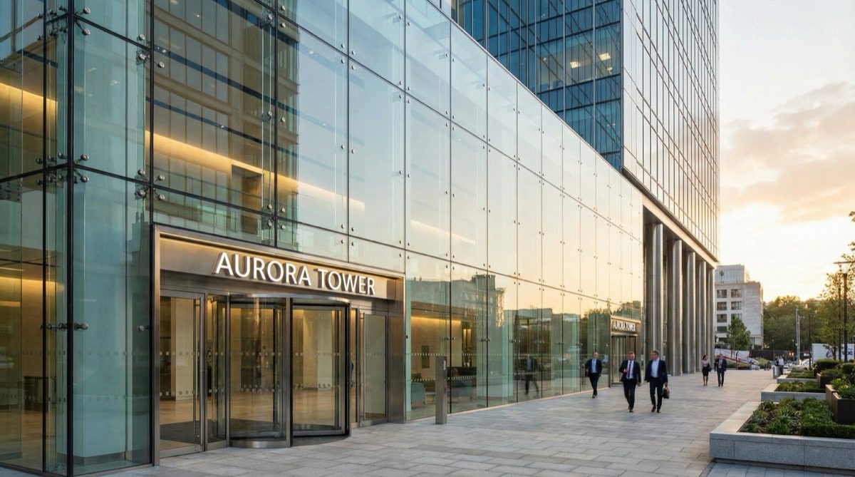 Structural glazing system with bolted toughened glass panels