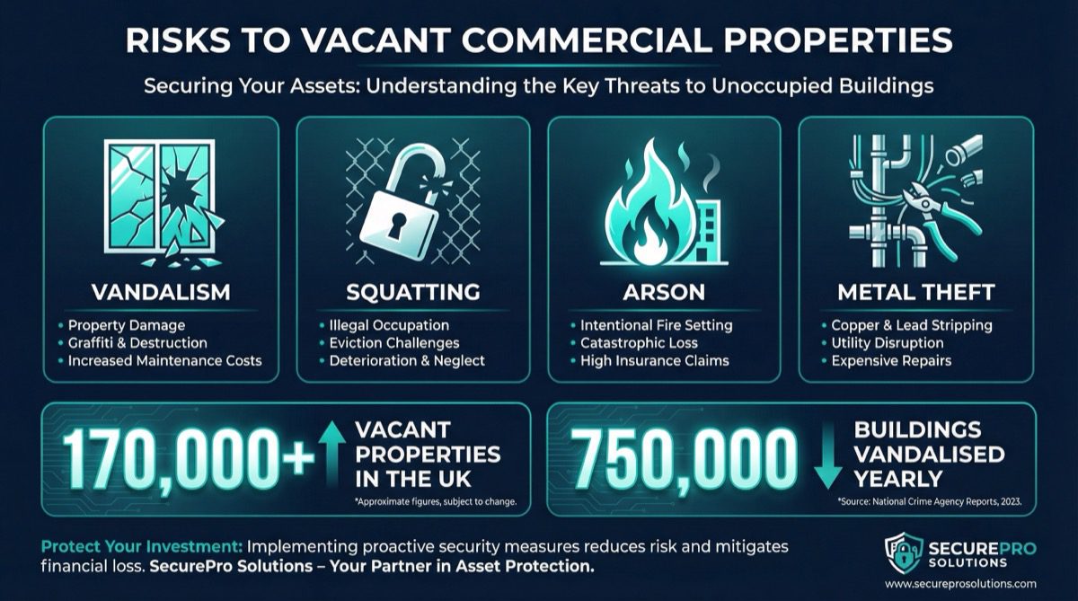 Statistics on vacant property crime in the UK